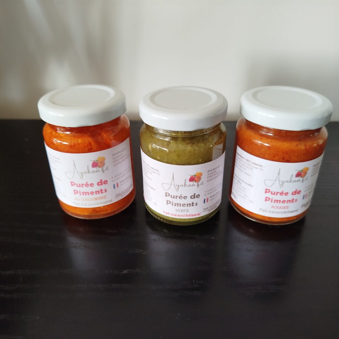 Nos purees de piments