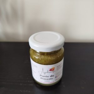 Purée de piments verts artisanale
