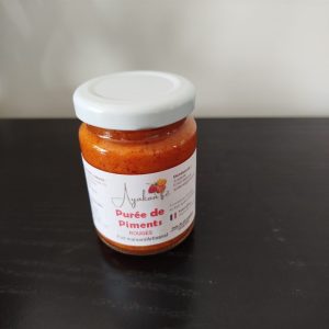 Purée de piments rouges artisanale