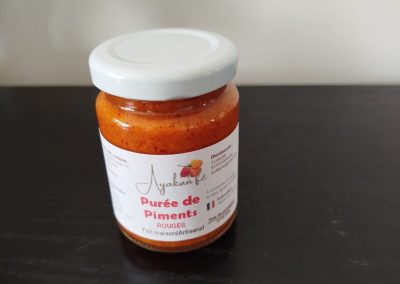 Puree de piments rouge